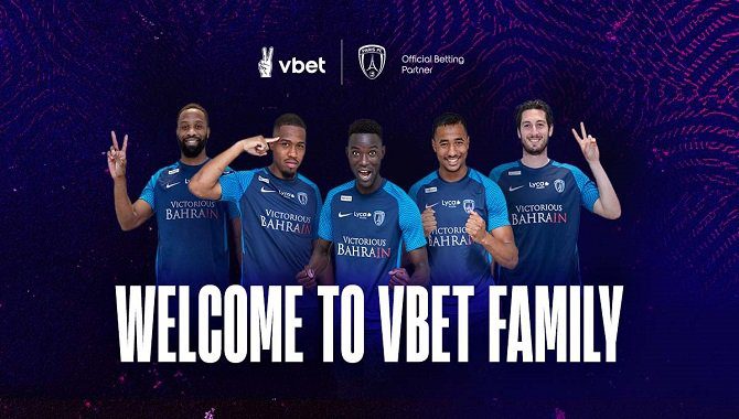 VBet成为巴黎足球俱乐部的体育博彩合作伙伴