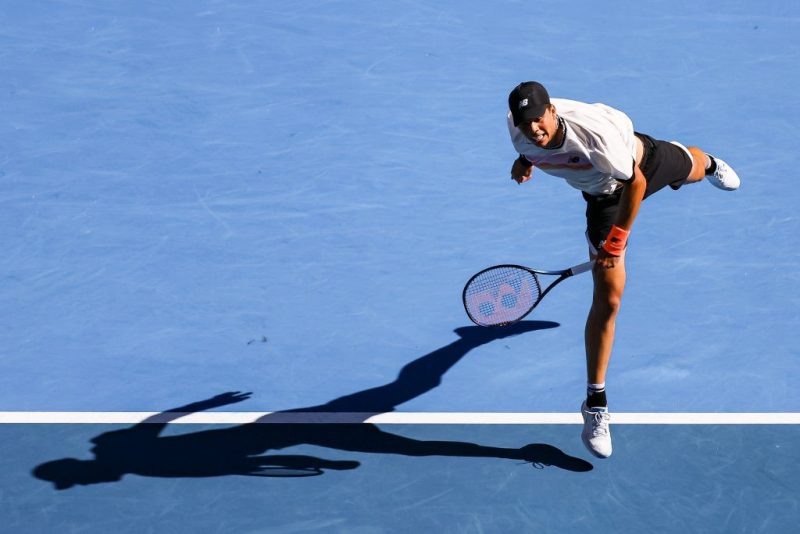 澳大利亚网球公开赛精选--本-谢尔顿VS汤米-保罗四分之一决赛