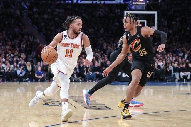 纽约尼克斯队对阵克利夫兰骑士队 3/31/23 - NBA推荐和预测
